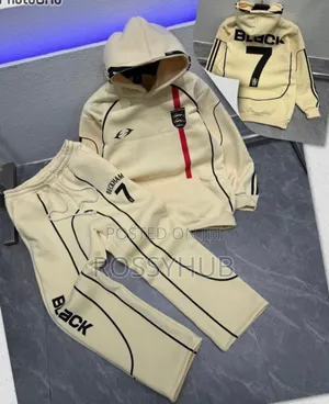 Male 2pcs Set Up and Down Joggers