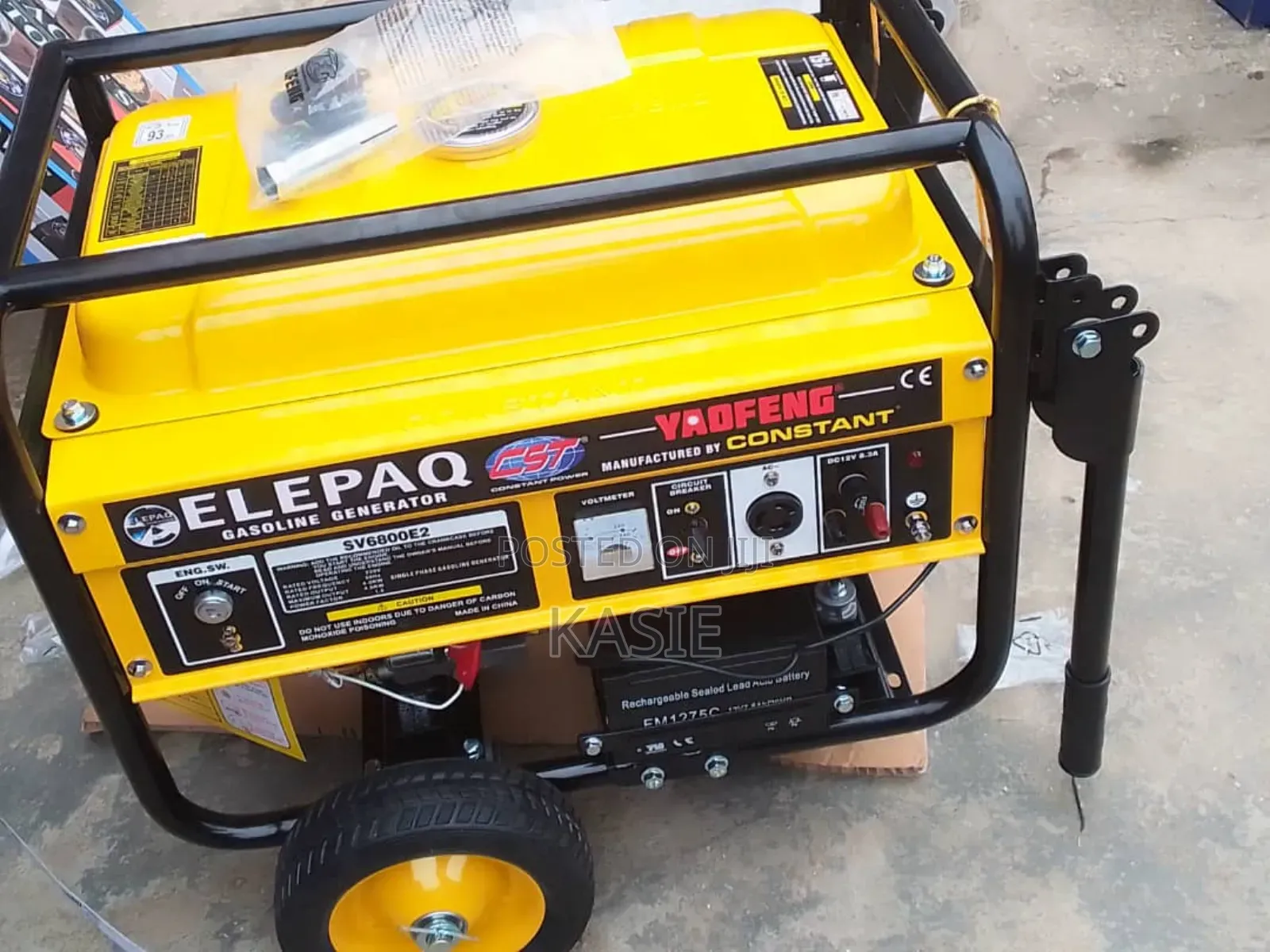 Sv6800e2 4.5kva Elepaq Generator Key Start
