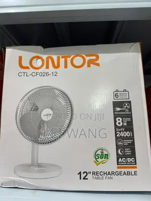 Rechargeable Table Fan CTL-Cf026-12