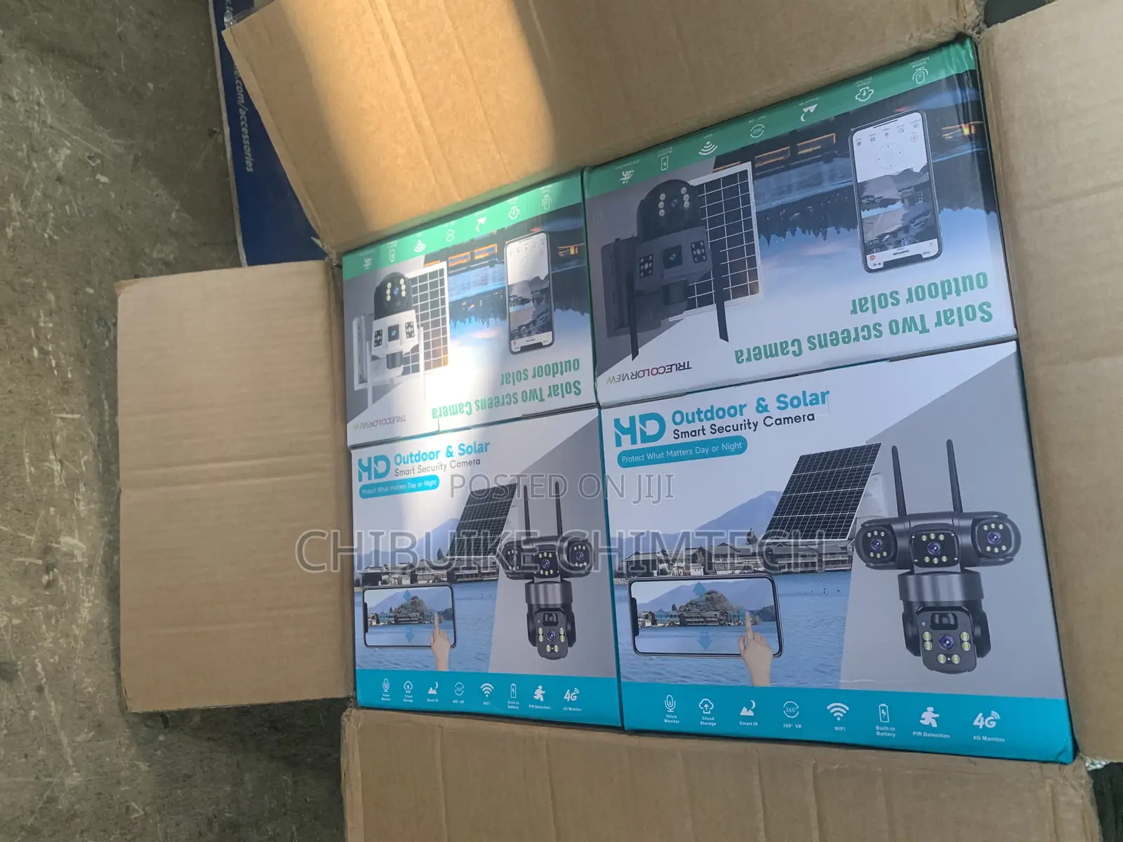 Outdoor/Indoor Solar Smart Security Cameras 4g