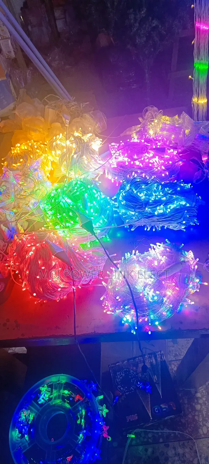 Steady on 50 Meter 500 Led Thick Cable String Lights