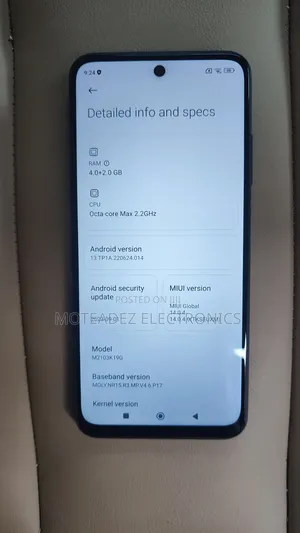 New Xiaomi Redmi Note 10 5G 128 GB Gray