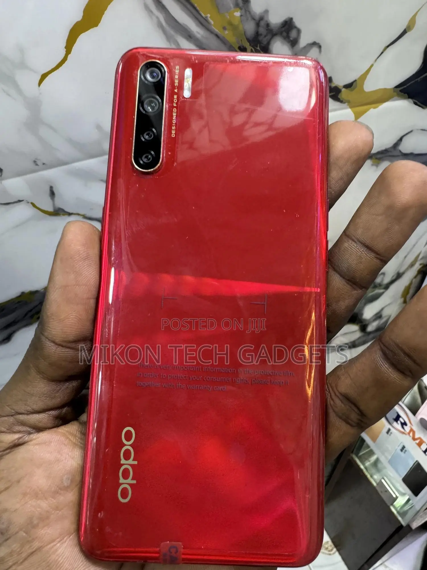Oppo F15 256 GB Red