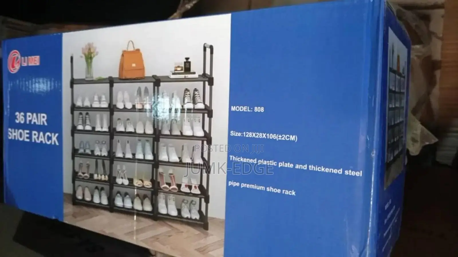 Three Column Shoe Rack