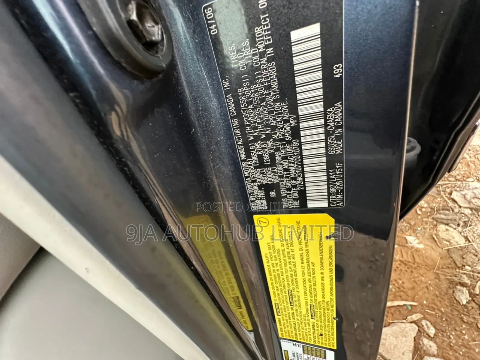 Lexus RX 350 2007 Blue