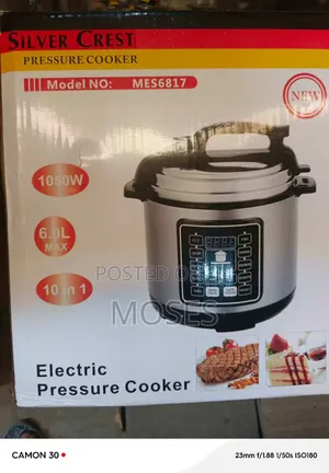 6litter Silver Creast Pressure Cooker