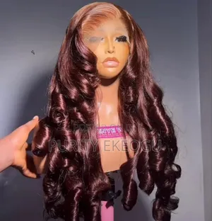 Luxury 2-Tone Full Frontal Bounce Wig, Premium Glam