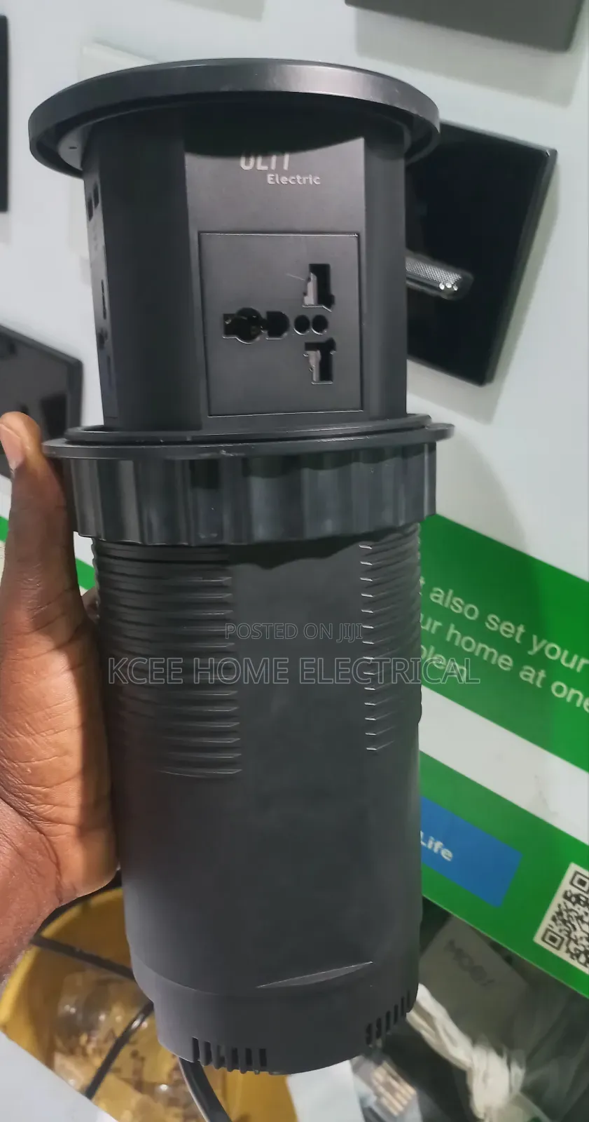 Smart Pop-Up Power Socket With Bluetooth Audio, Usb, Type-C Wireless