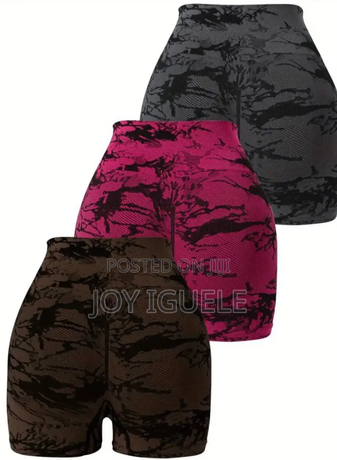 Camouflage Biker Shorts