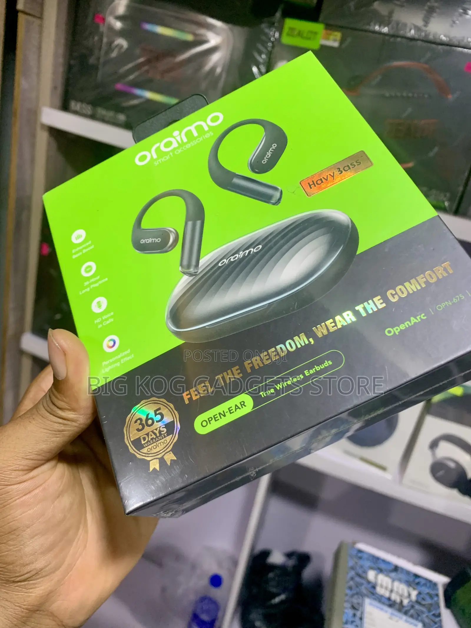 Oraimo Open Arc Wireless Bluetooth Earbuds
