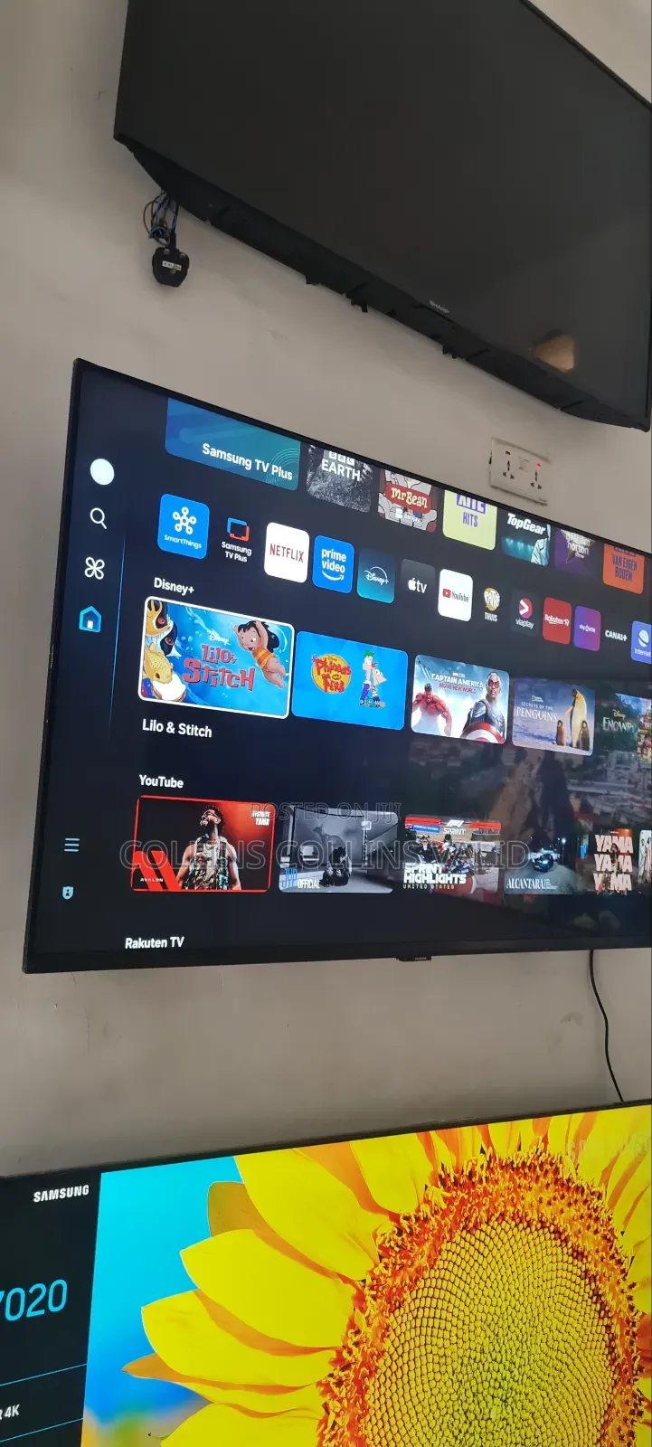 55 Inches Samsung Frameless Full Smart Uhd