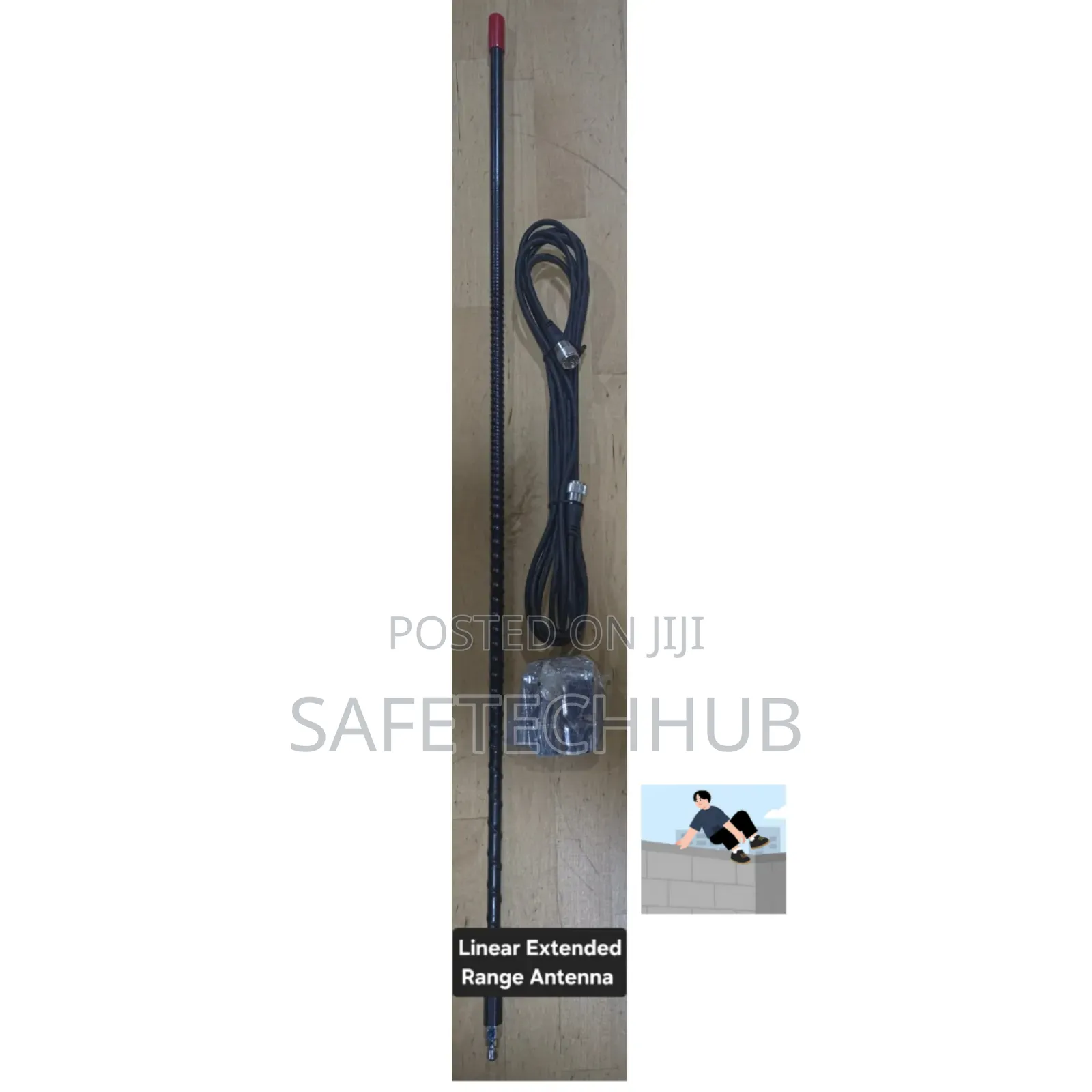 Linear Burglary Alarm Extend Range Antenna