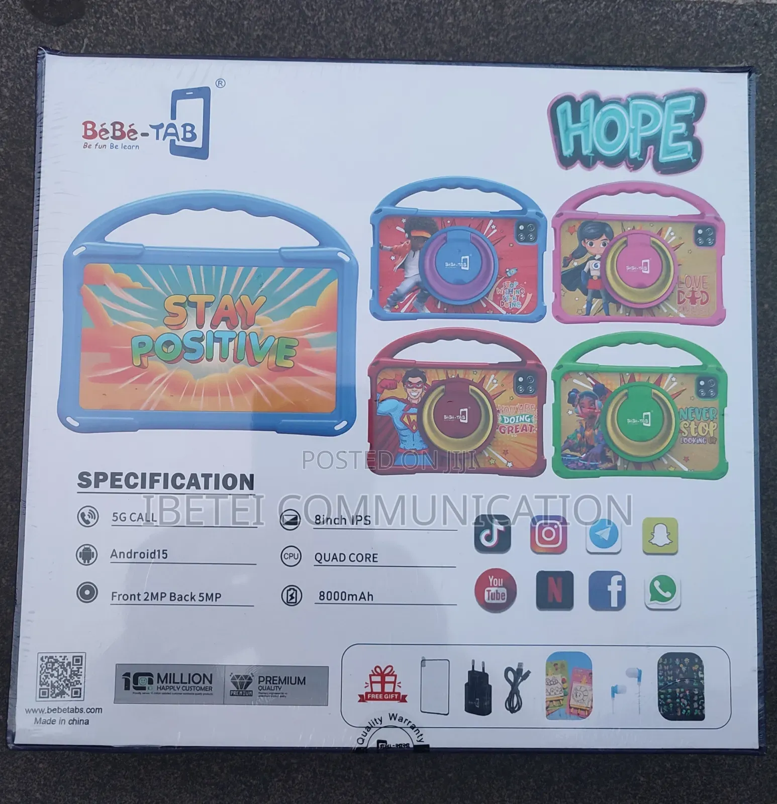 New Bebe Hope 256 GB Red