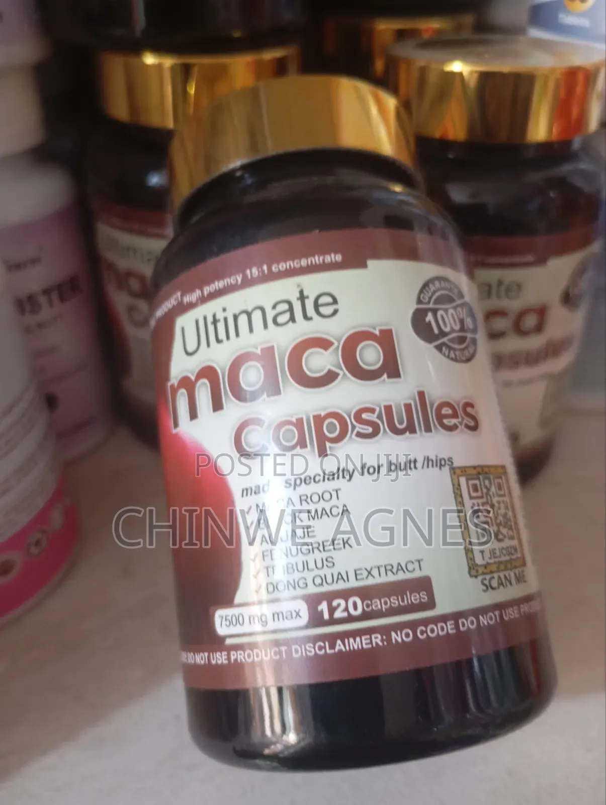 Ultimate Maca Capsules (120 Capsules)