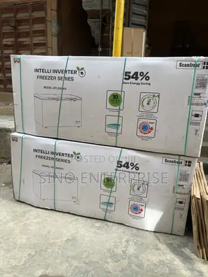 600l Scanfrost Freezer With Inverter Compressor Energy Savings 54%
