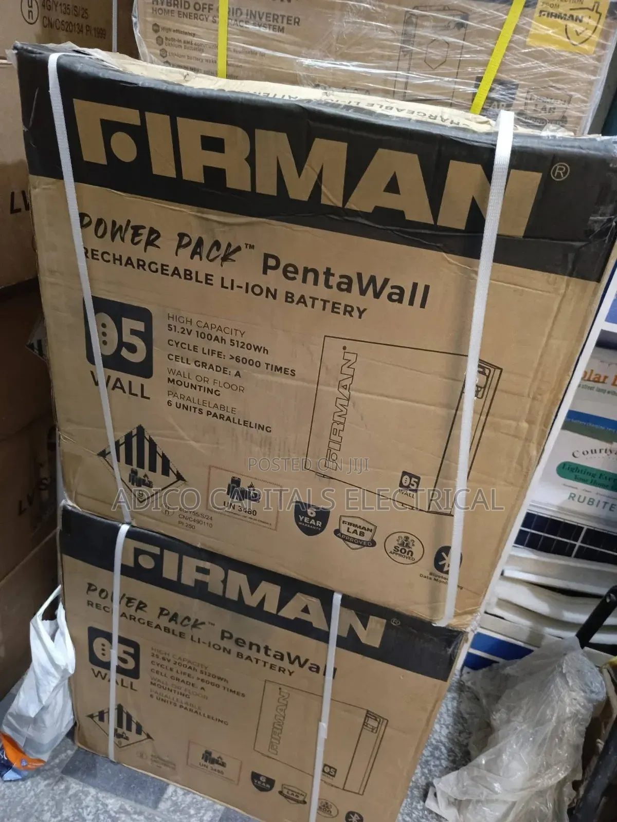 Fireman Lithium Battery 5kwh