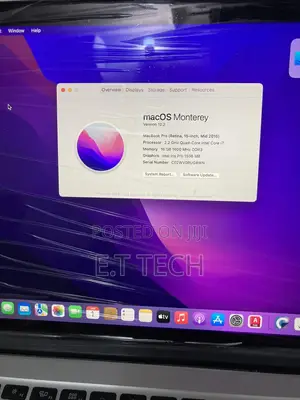 Laptop Apple MacBook Pro 2015 16GB Intel Core i7 SSD 256GB