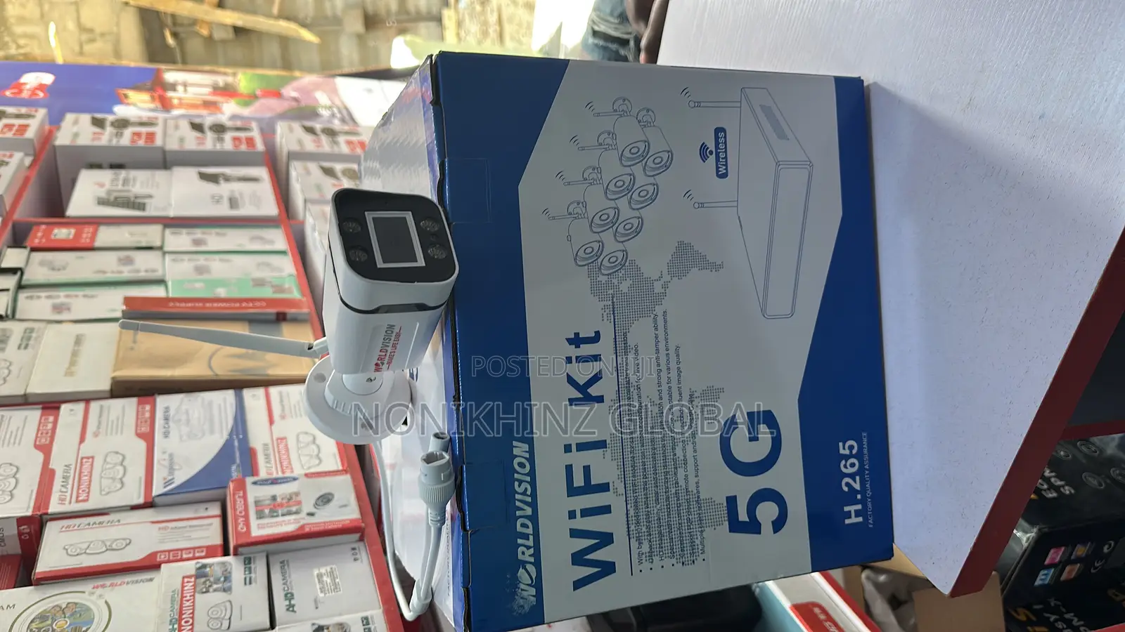 8ch Wireless Camera Kit 3mp