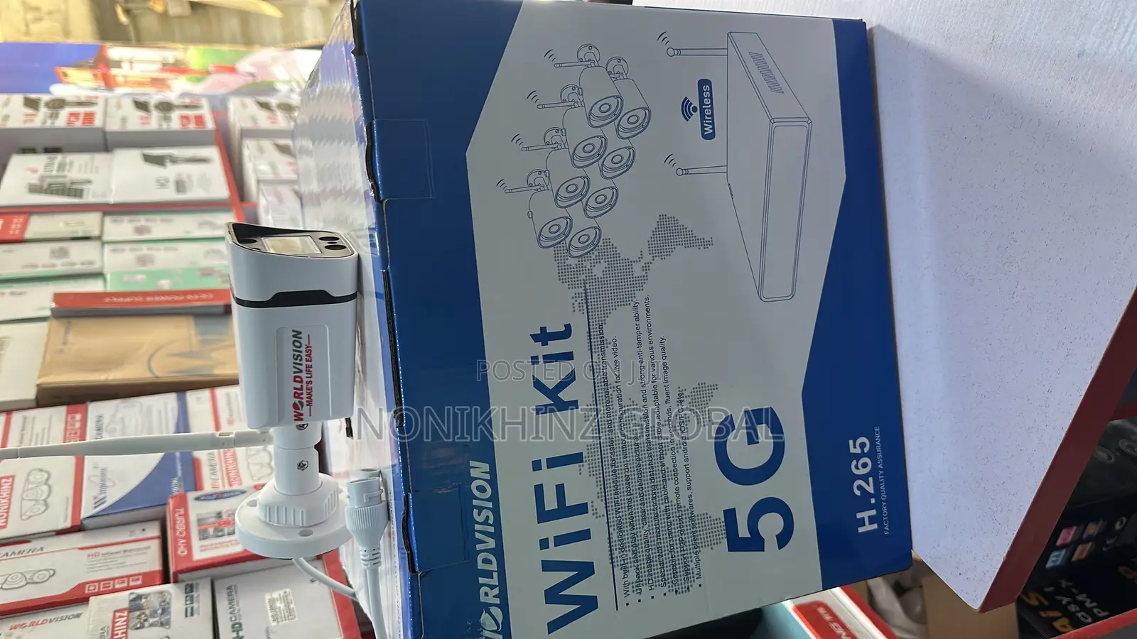 8ch Wireless Camera Kit 3mp