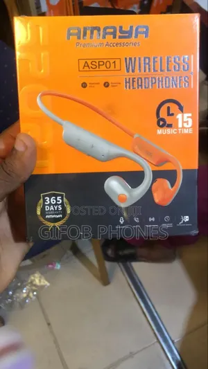 Amaya Wireless Necklace Headphone Asp01