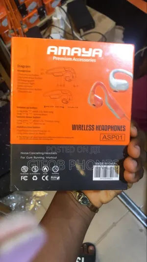 Amaya Wireless Necklace Headphone Asp01