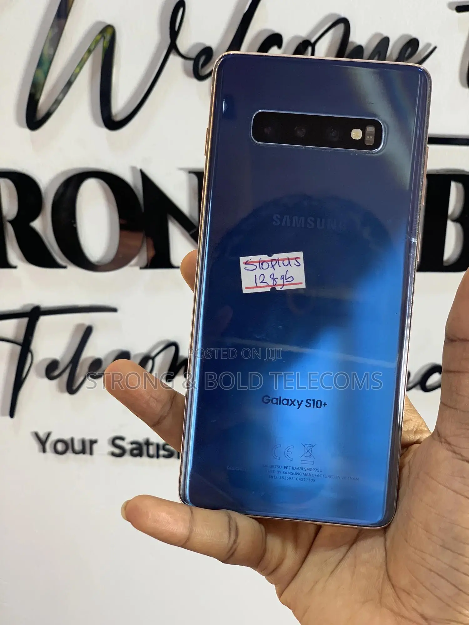 Samsung Galaxy S10 Plus 128 GB Blue