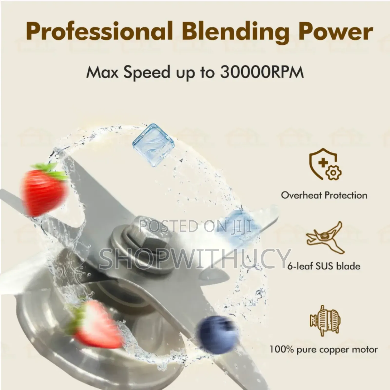 German Home Wall Breaker Commercial Blender