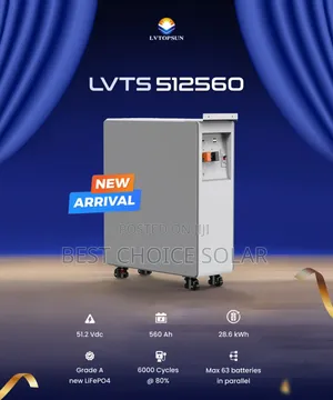 32kilowatt 51.2v  Lvtopsun Lithium Battery