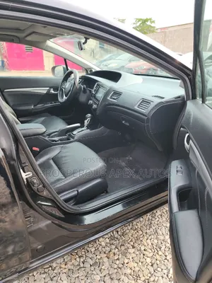 Honda Civic EX-L 4dr Sedan w/Nav (1.8L 4cyl CVT) 2014 Black