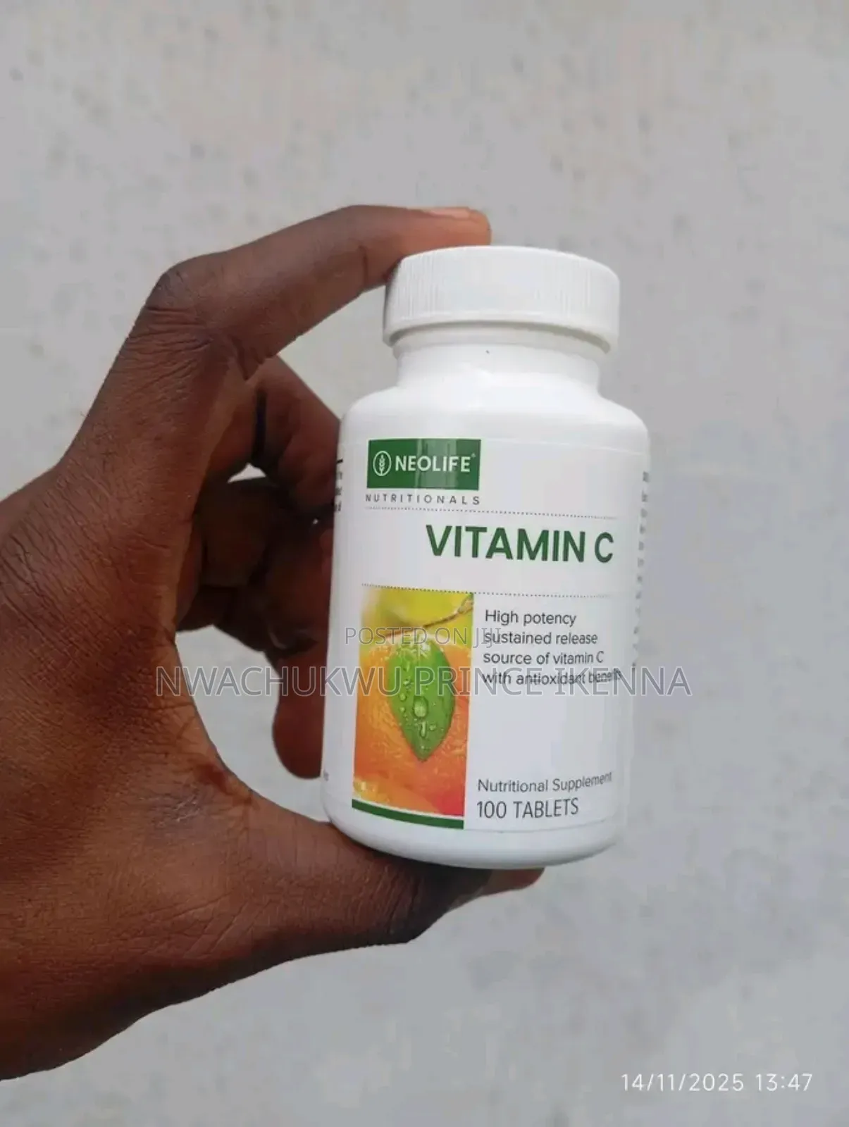 Vitamins C Sustain Released