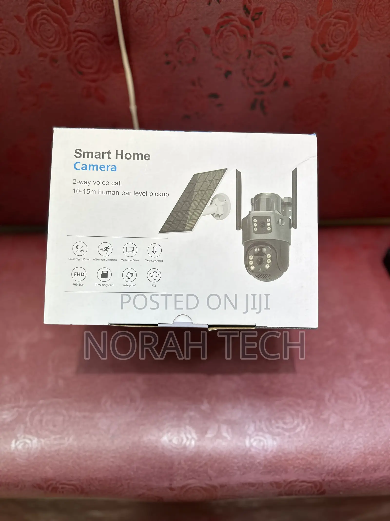 V380 4g Lte Solar Smart Home Security Camera