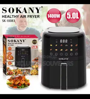 5l Digital Household Oil-free Air Fryer