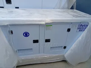 Brand New 80 Kva Perkins Soundproof Diesel Generator 100% Copper Coil