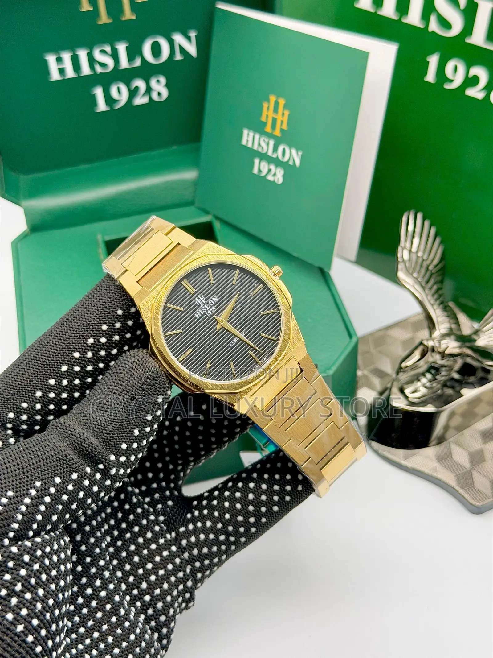 Hilson Quality Luxury Men Automatic Engine Wristwatch