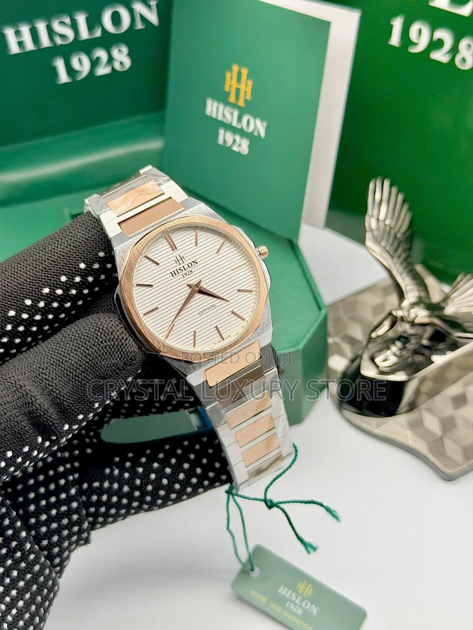 Hilson Quality Luxury Men Automatic Engine Wristwatch