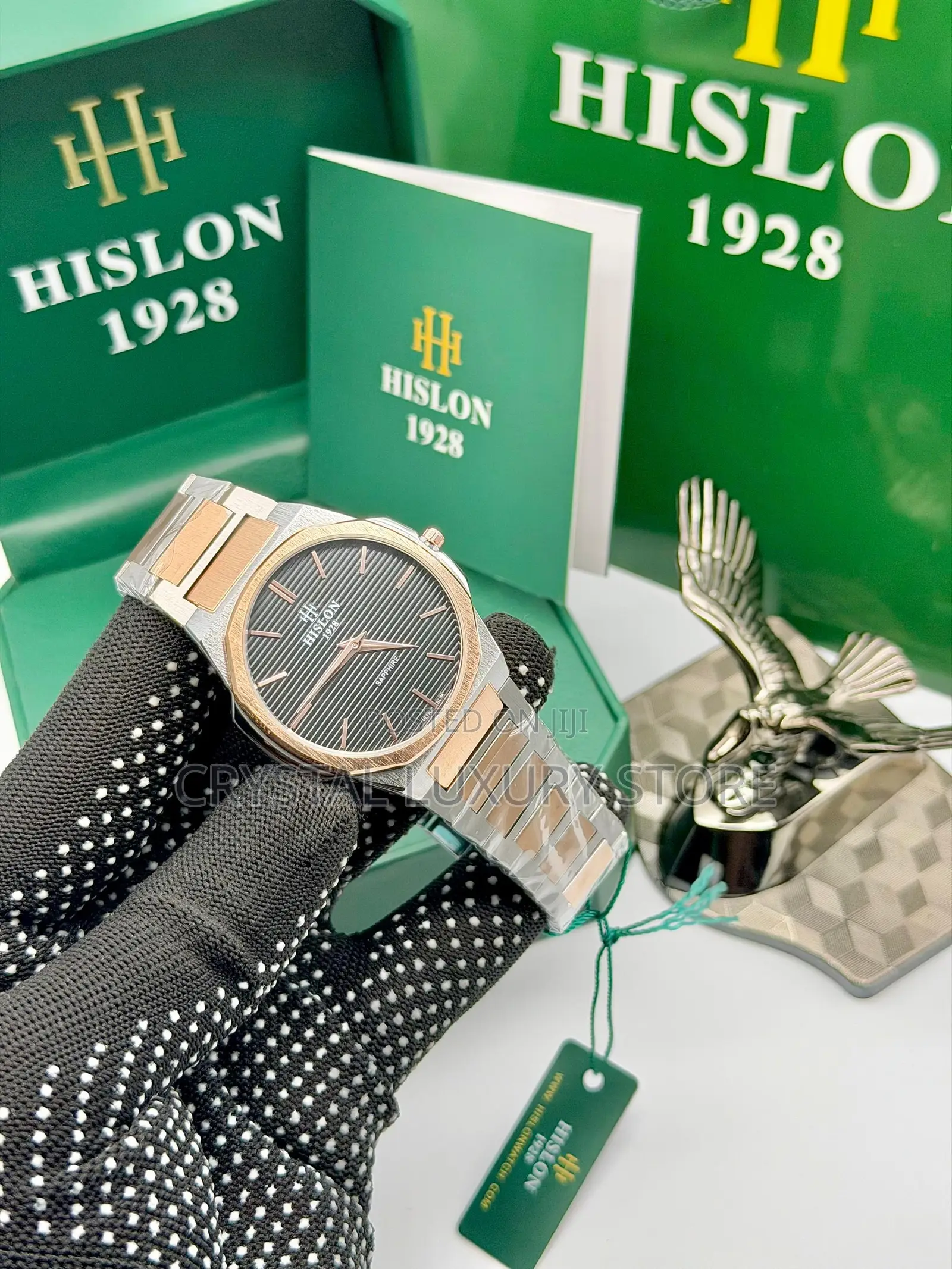 Hilson Quality Luxury Men Automatic Engine Wristwatch