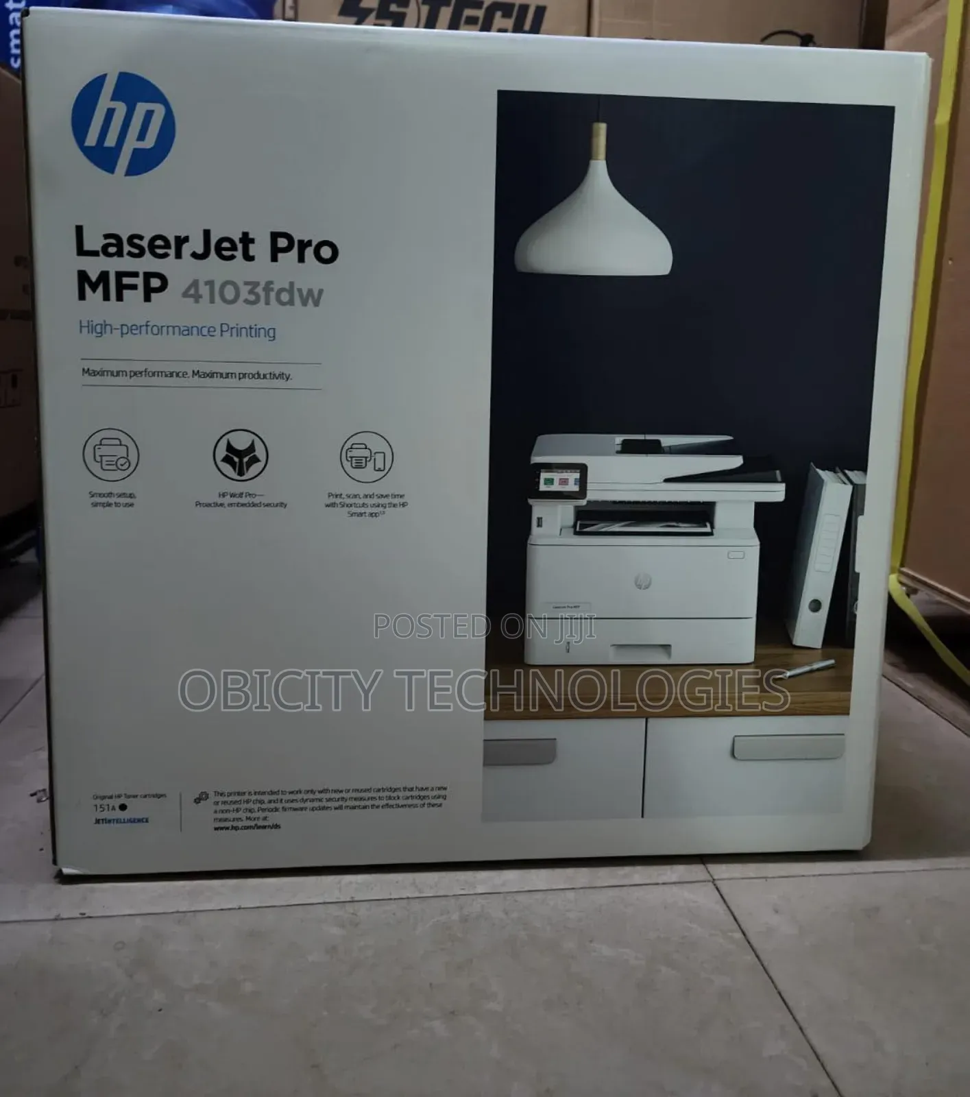 Hp Laserjet Pro MFP 4103fdw Printer