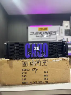 Heavy Duty Professional Powered Amplifier Ca30