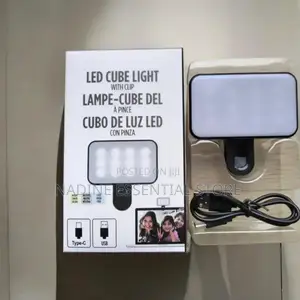 Led Cube Light With Clip