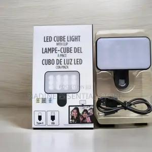 Led Cube Light With Clip