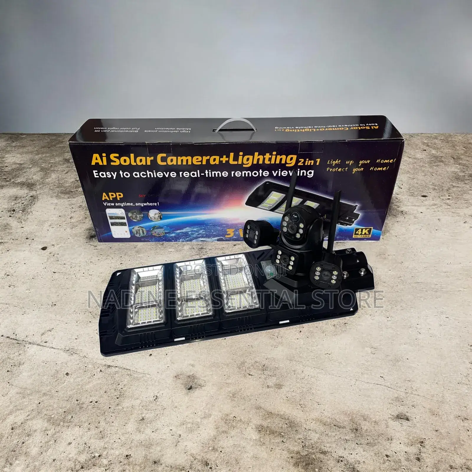 Ai Solar Street Camera