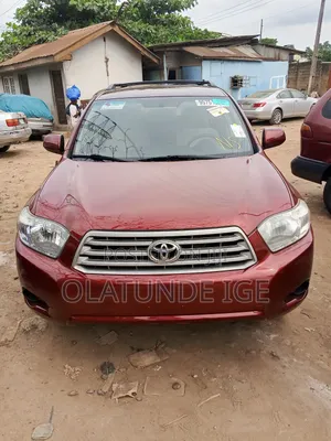 Toyota Highlander Sport 2008 Red