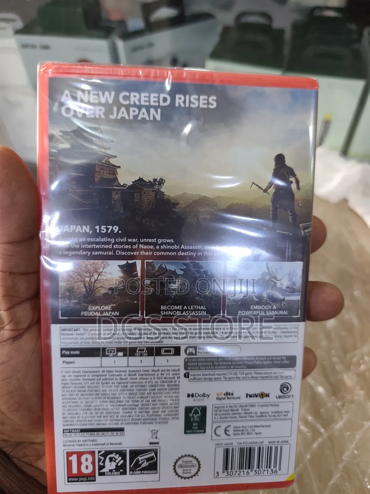 Nintendo Switch 2 Assassin Creed Shadow Game