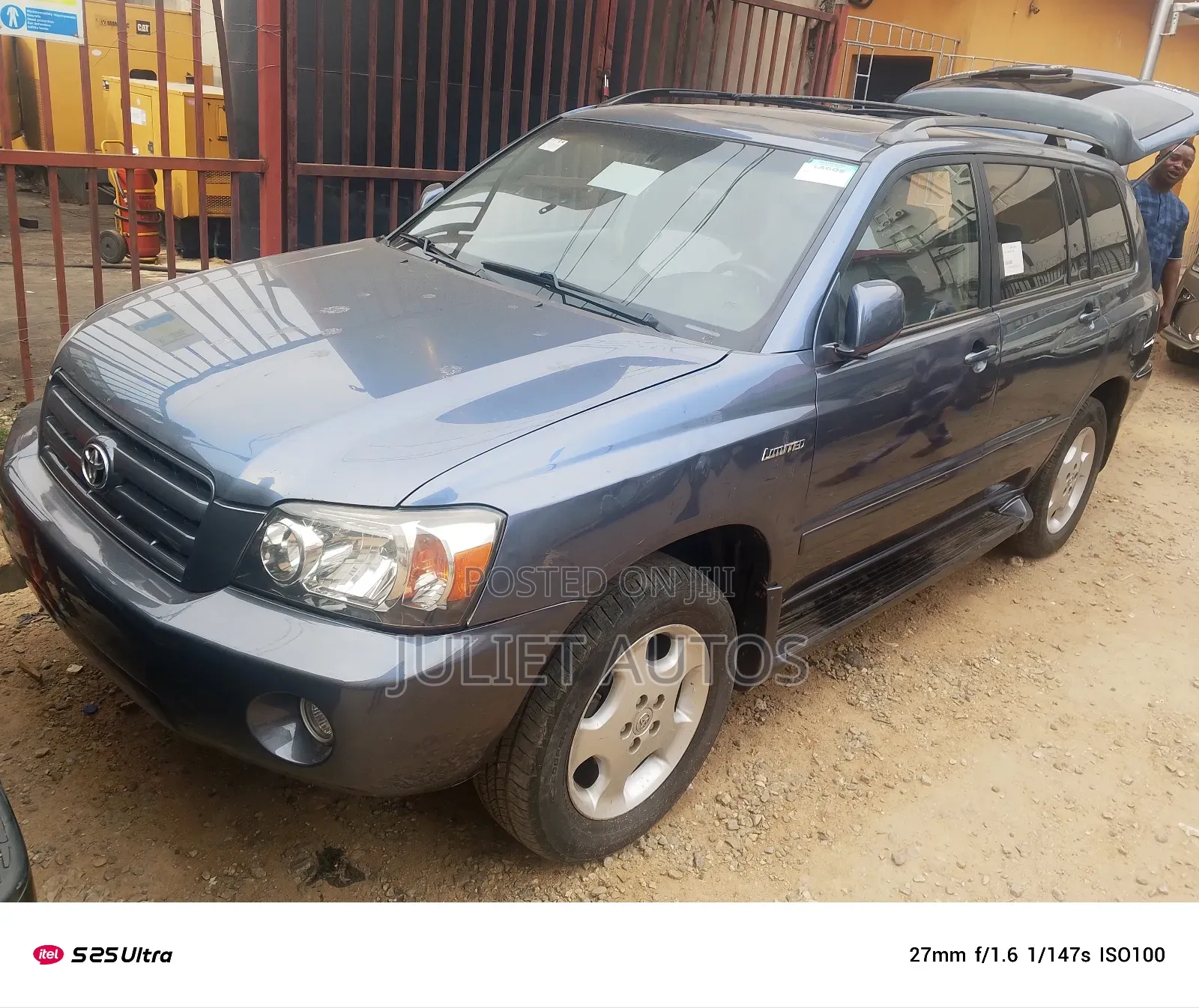 Toyota Highlander 2007 Gray