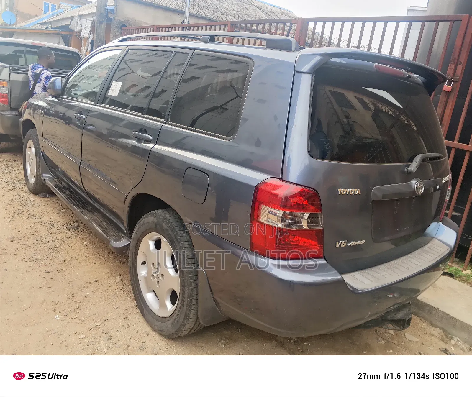 Toyota Highlander 2007 Gray