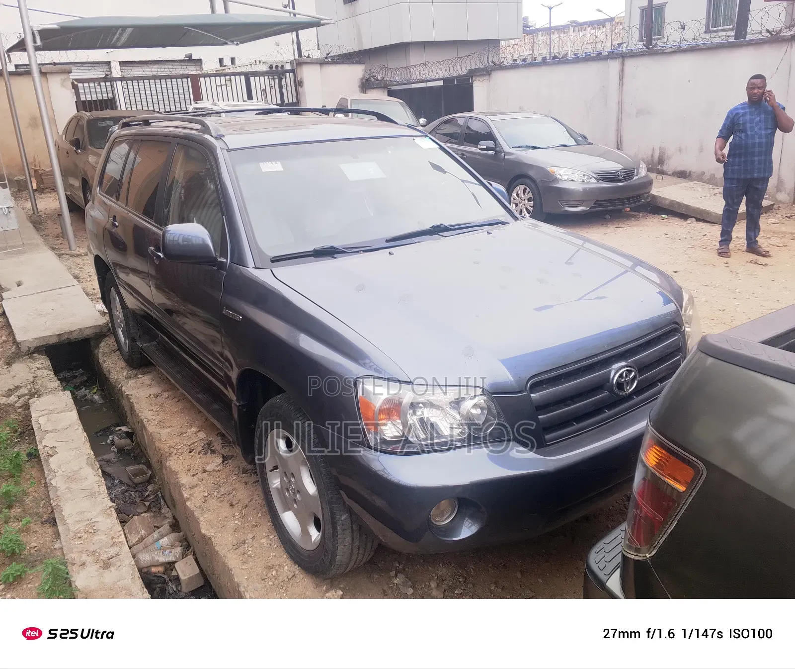 Toyota Highlander 2007 Gray