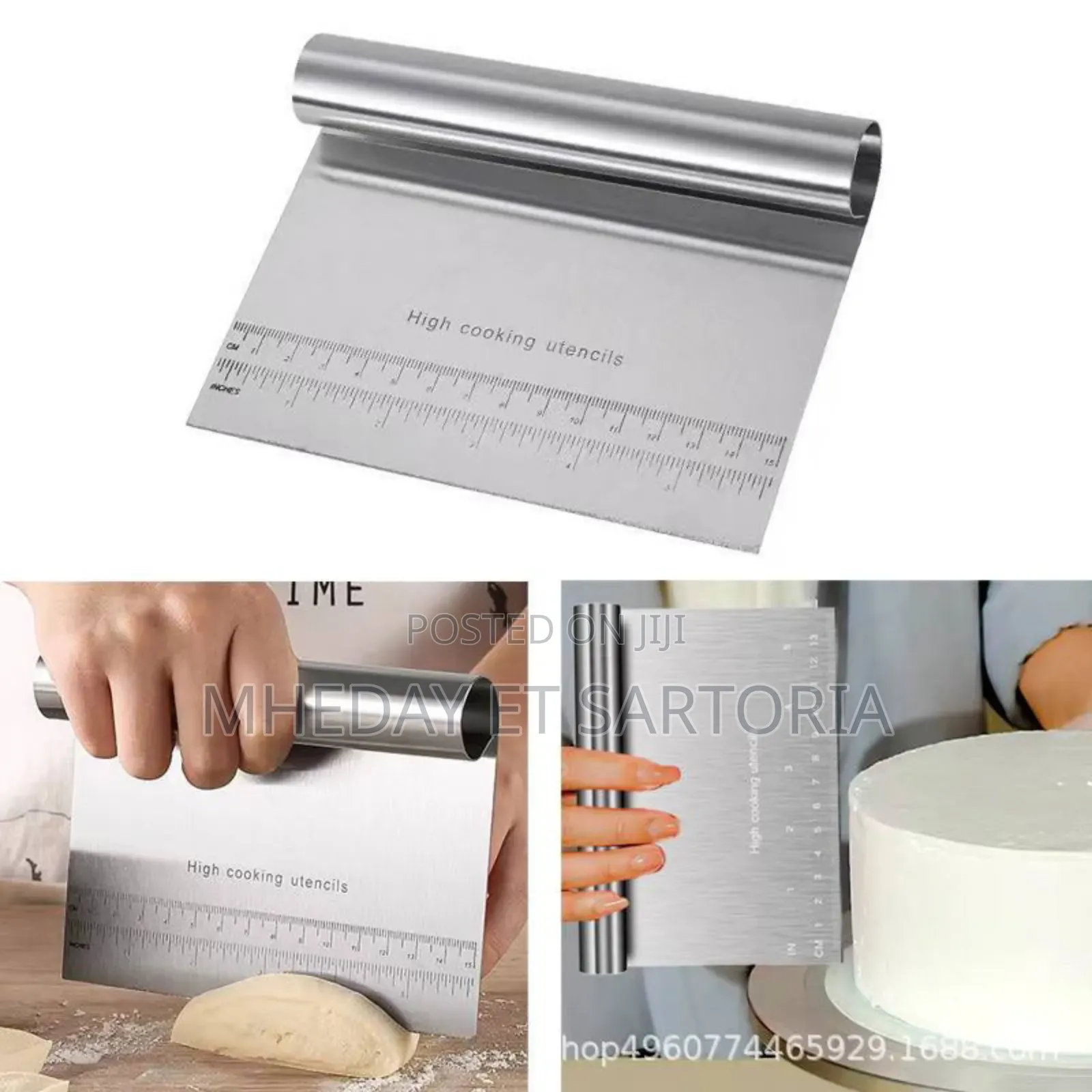 Stainless Steel Multipurpose Cake Pastry Cutter/