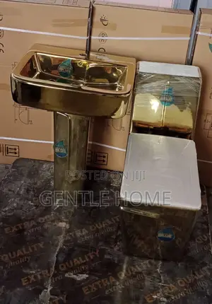 Gold Water Closet