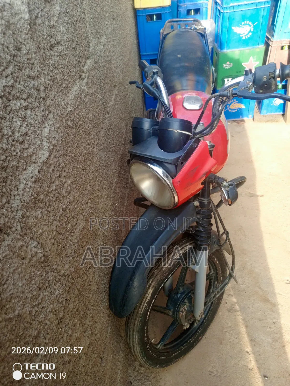 Bajaj Boxer 2021 Red
