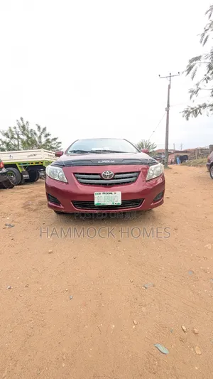Toyota Corolla 2009 Red